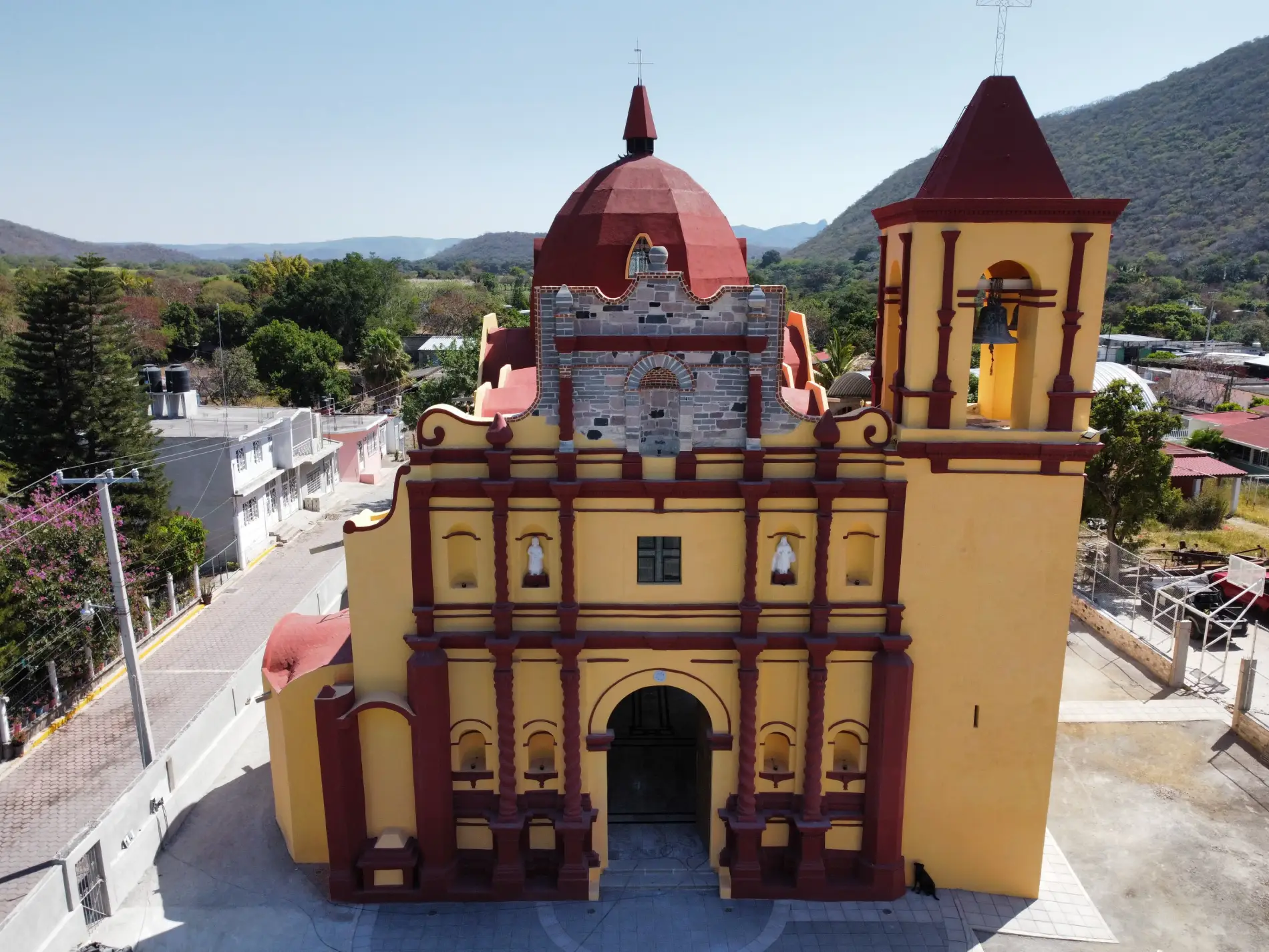 Templo de Santiago Apóstol Atzala - Vista 1