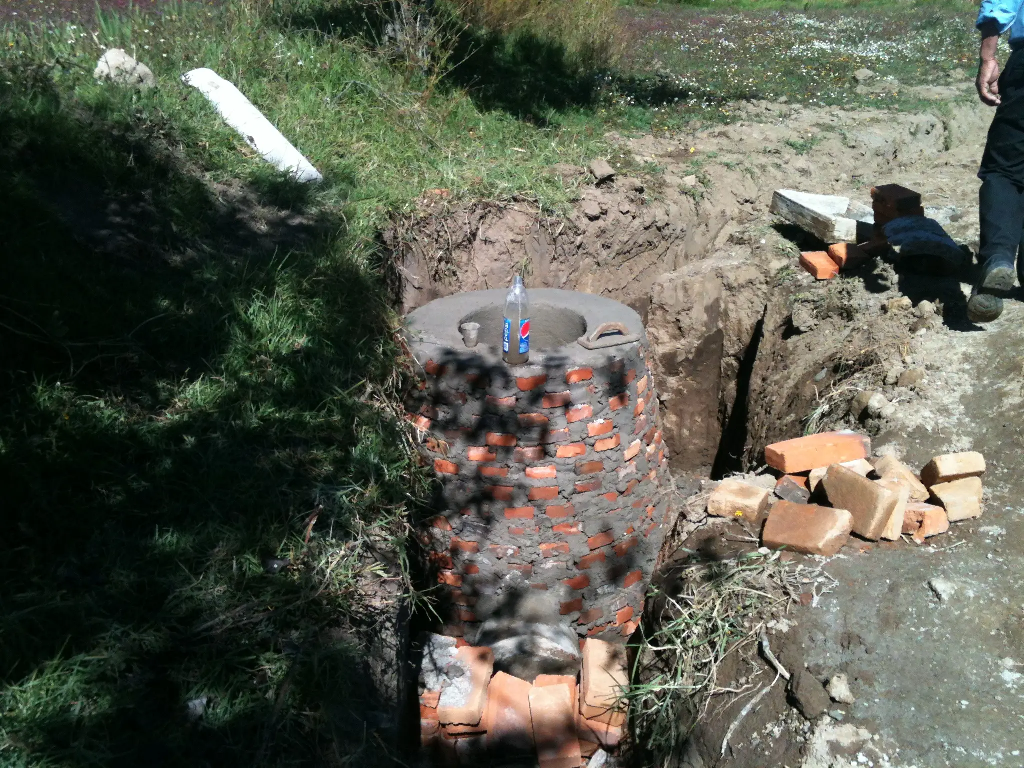 Alcantarillado Sanitario en San Andrés Hueyacatitla