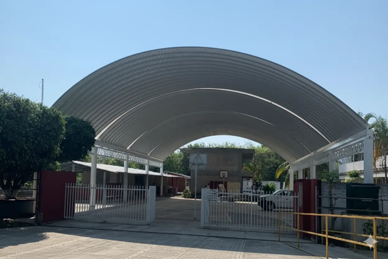 TECHADO EN ESC SEC TEC #107 - Vista 1